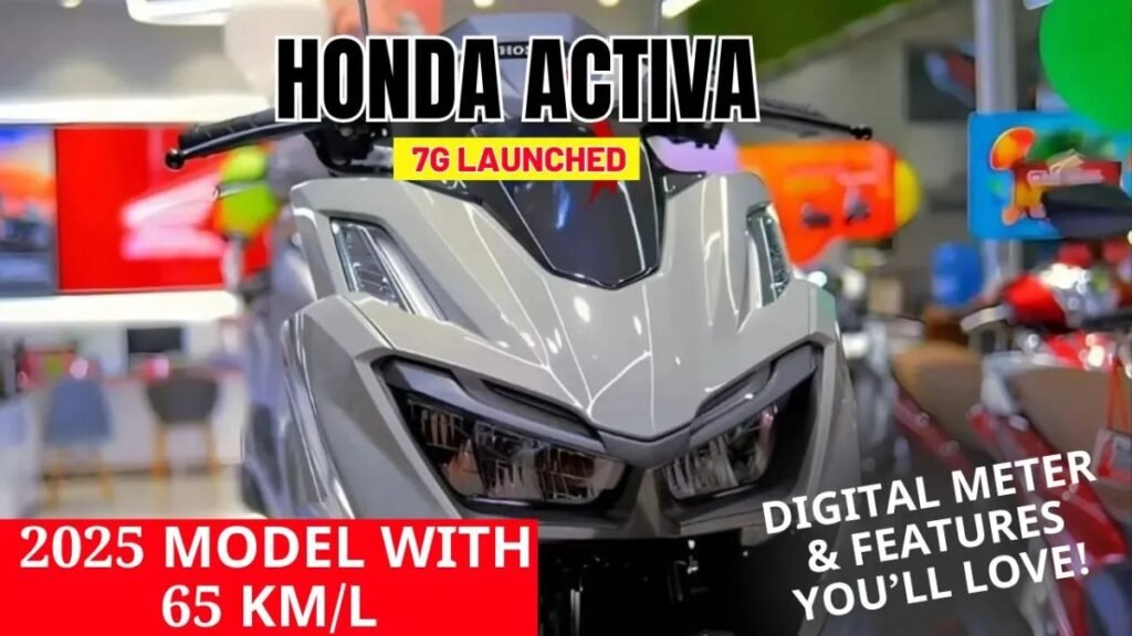 Honda Activa 7G 2025 – Full Review, Features, and Pricing in India 2 Honda Activa 7G 2025 1
