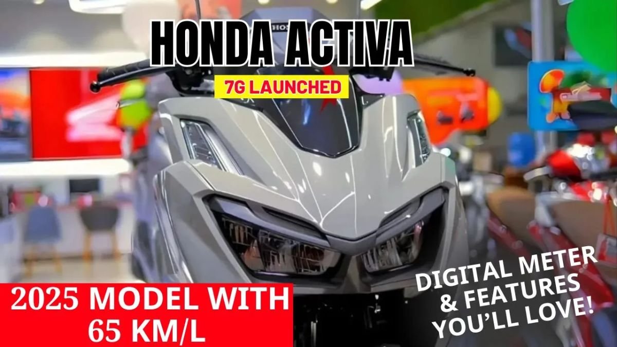 Honda Activa 7G 2025 – Full Review, Features, and Pricing in India