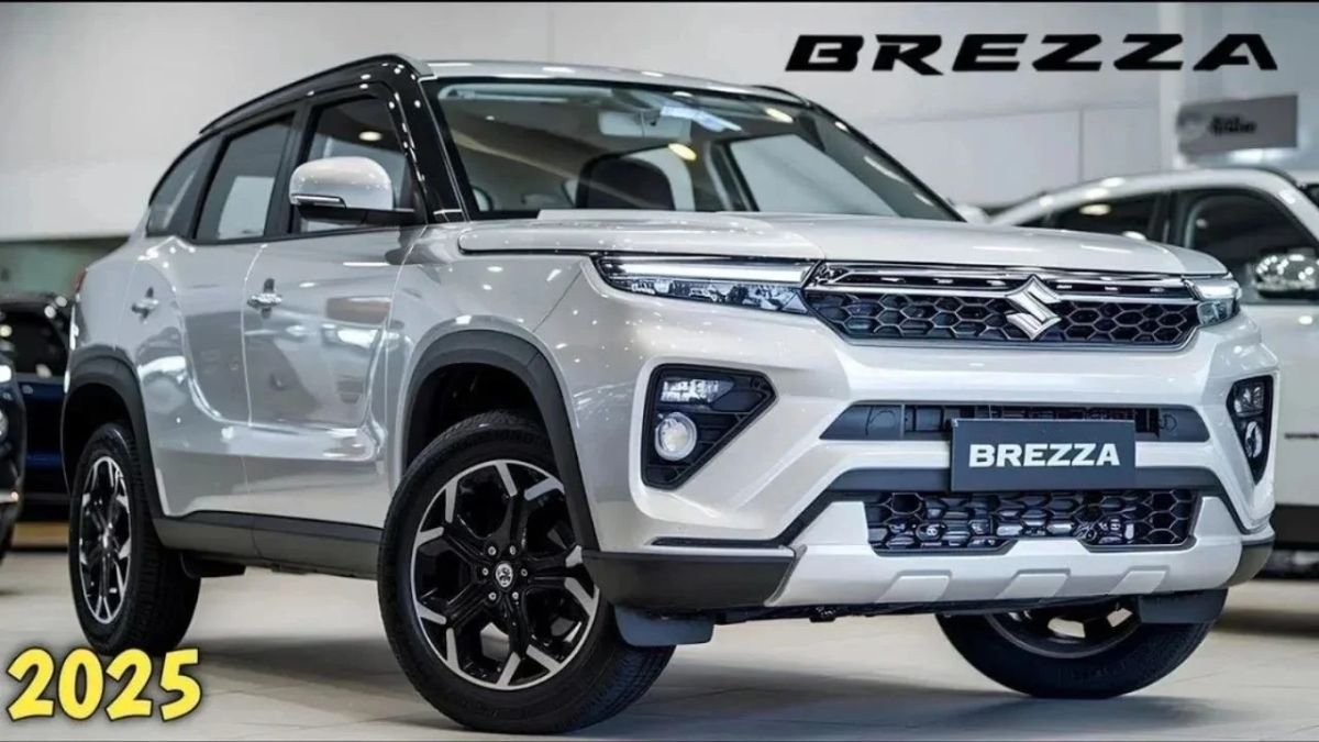 New Brezza Facelift 2025 Launched – Price, Mileage, Features & Upgrades